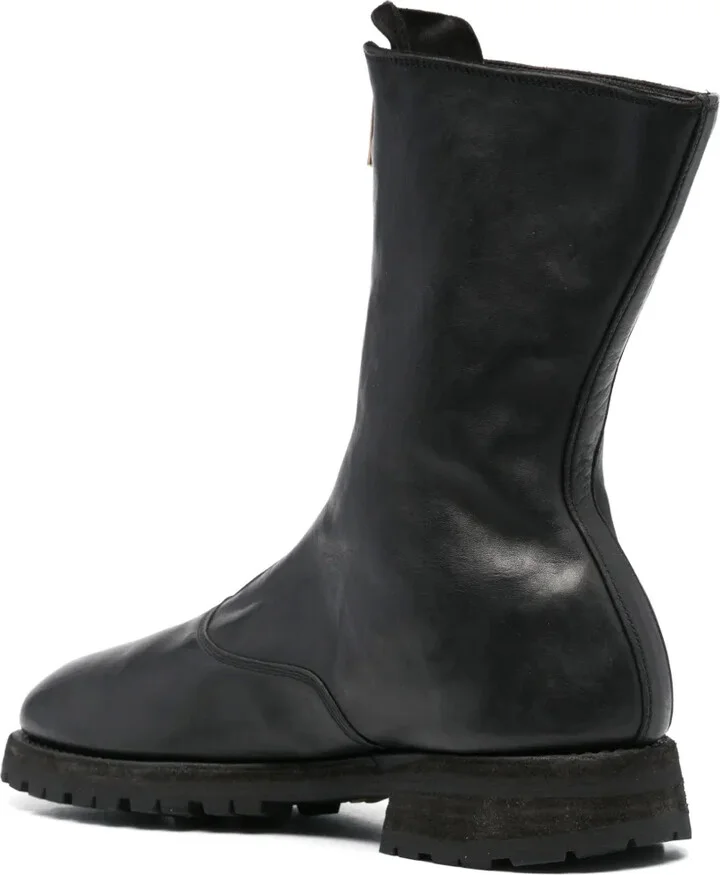 Leather Ankle Boots - Image 3