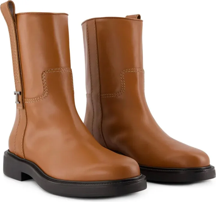 Leather Ankle Boots - Image 2