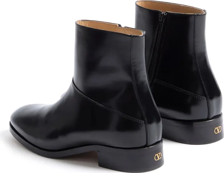 Leather Ankle Boots - Image 4