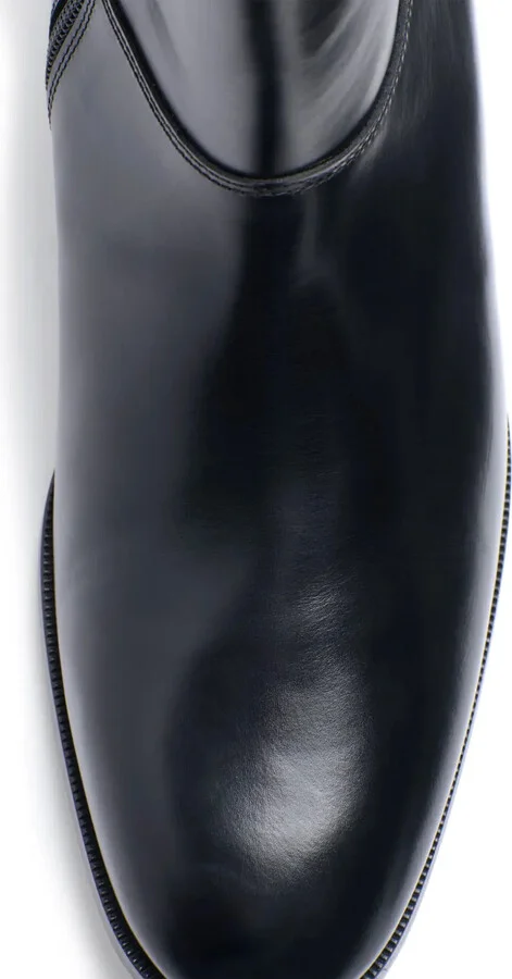 Leather Ankle Boots - Image 5