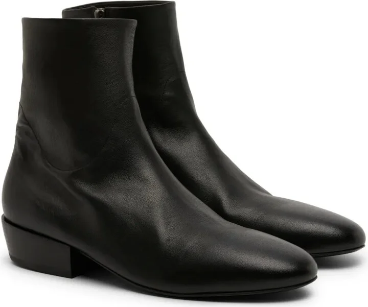 Leather Ankle Boots - Image 2