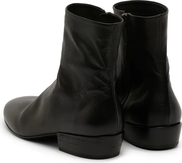 Leather Ankle Boots - Image 3