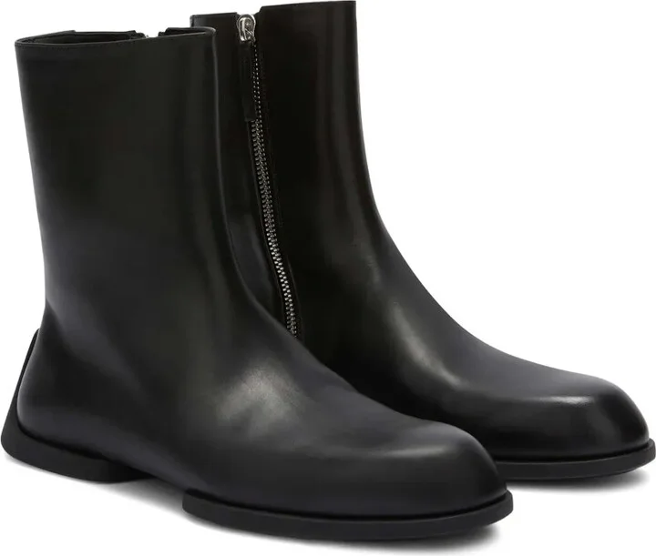 Leather Ankle Boots - Image 2