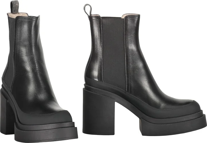Leather Ankle Boots - Image 2