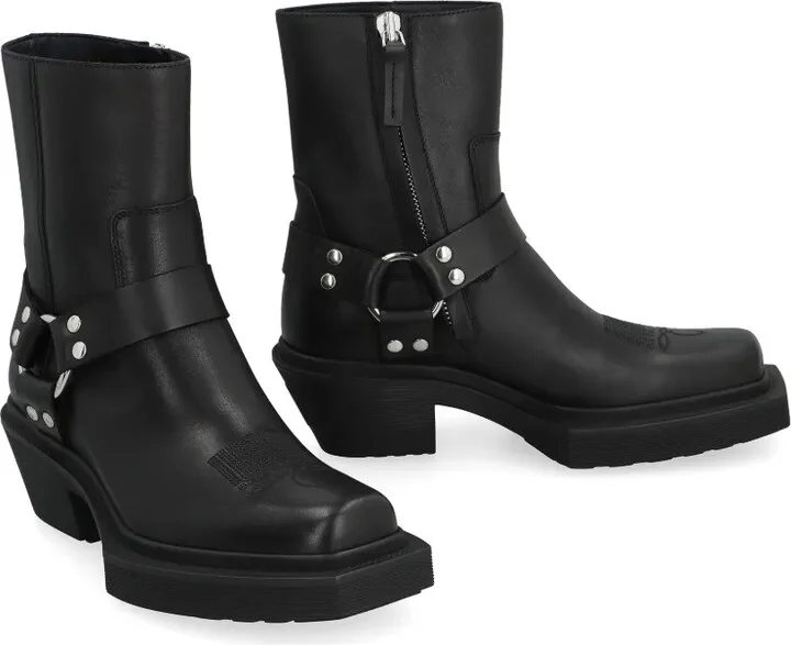 Leather Ankle Boots - Image 2
