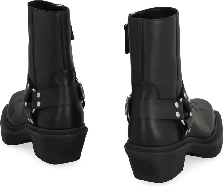 Leather Ankle Boots - Image 3