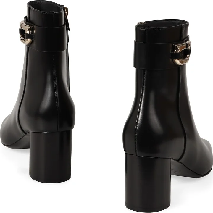 Leather Ankle Boots - Image 4