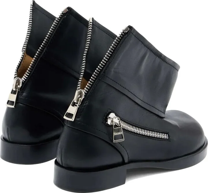 Leather Ankle Boots - Image 3