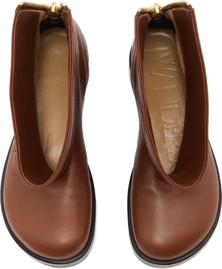 Leather Ankle Boots - Image 4