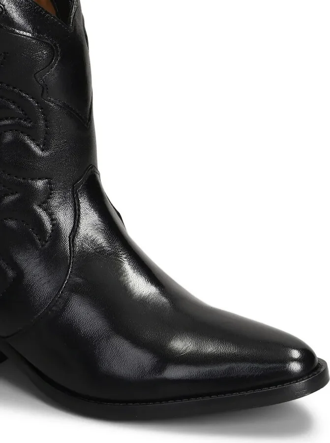 Leather Ankle Boots - Image 5