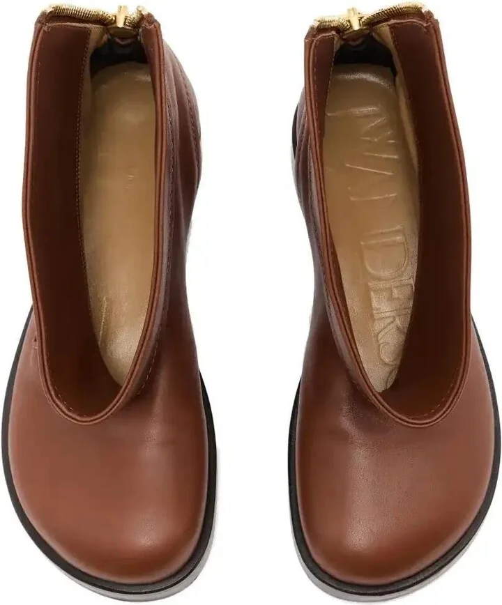 Leather Ankle Boots - Image 4