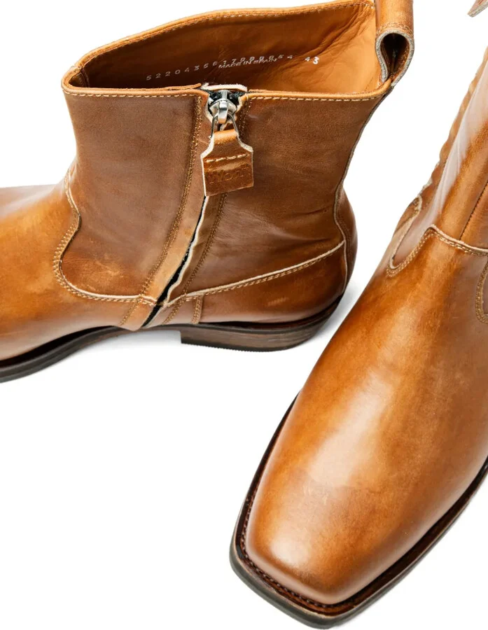 Leather Ankle Boots - Image 5