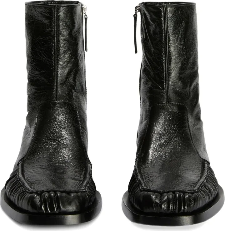 Leather Ankle Boots - Image 2