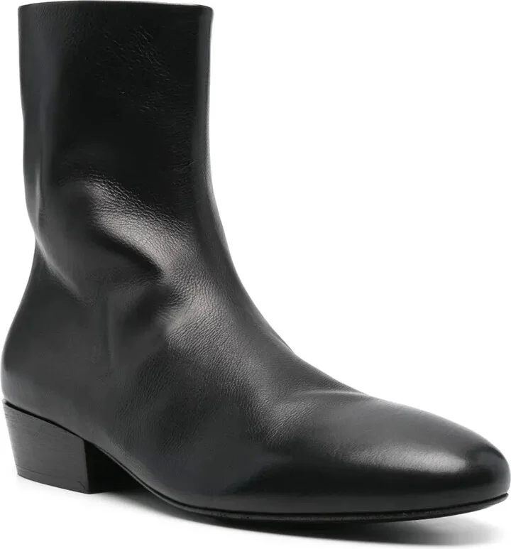 Leather Ankle Boots - Image 2