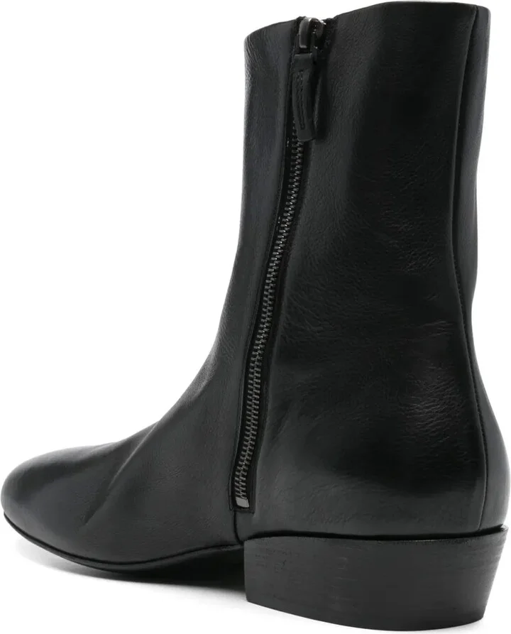 Leather Ankle Boots - Image 3