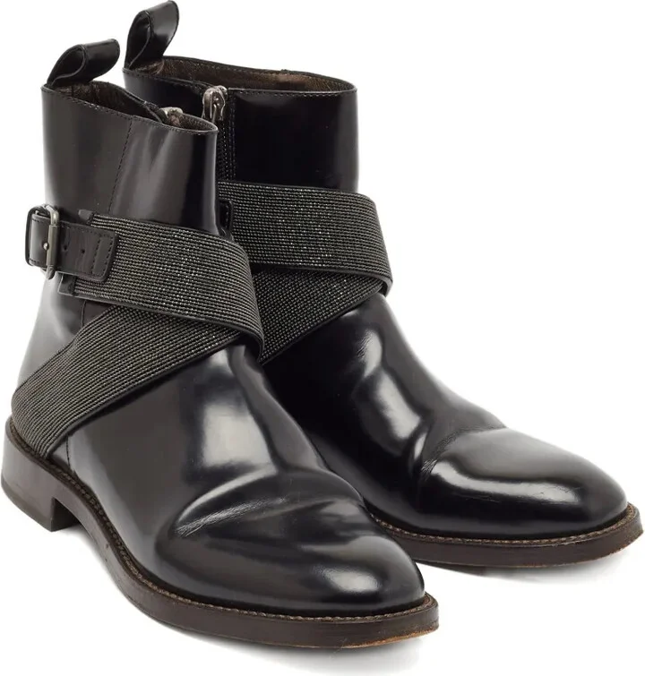 Leather Ankle Boots - Image 2