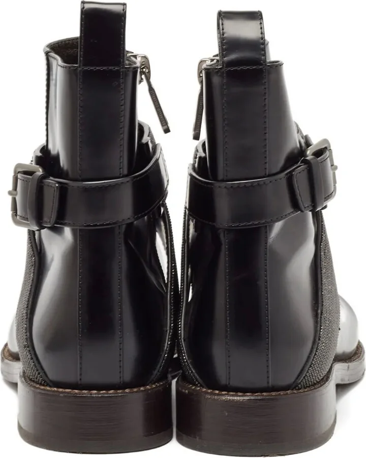 Leather Ankle Boots - Image 3