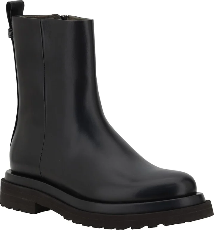 Leather Ankle Boots - Image 2