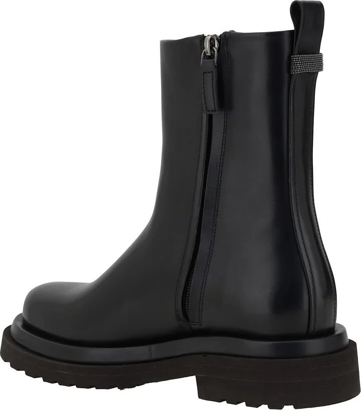 Leather Ankle Boots - Image 3