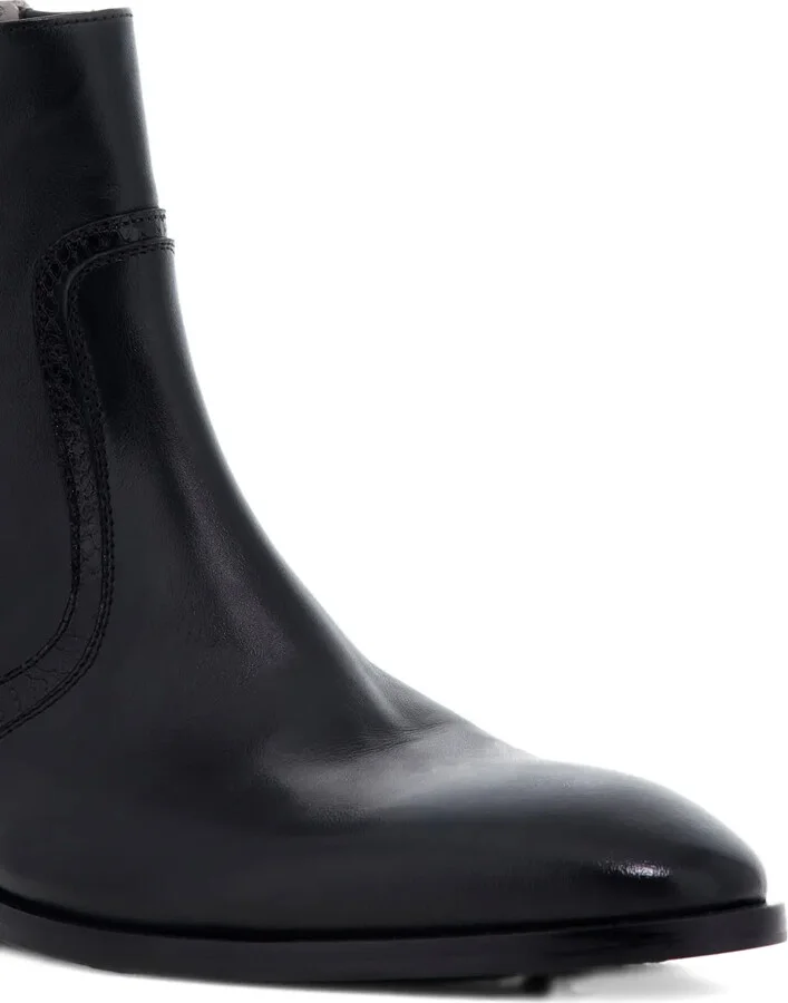 Leather Ankle Boots - Image 5