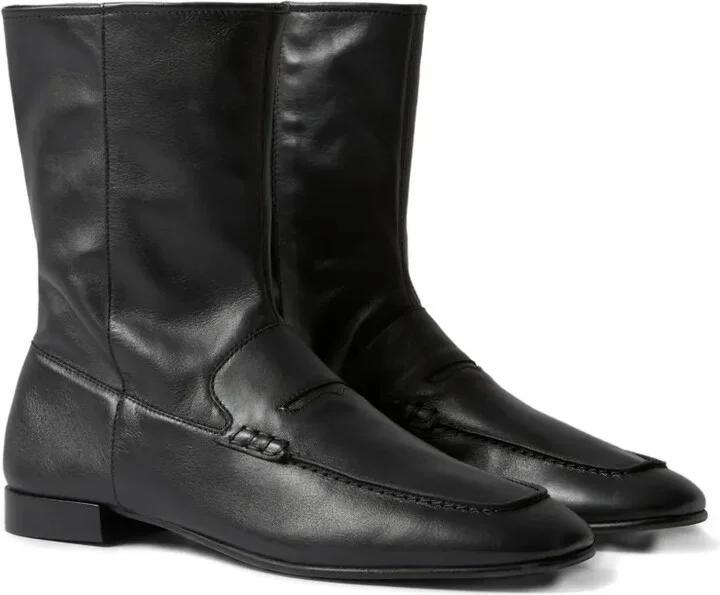 Leather Ankle Boots - Image 2