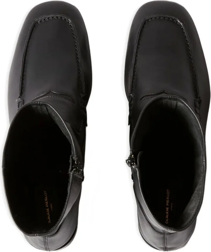 Leather Ankle Boots - Image 4
