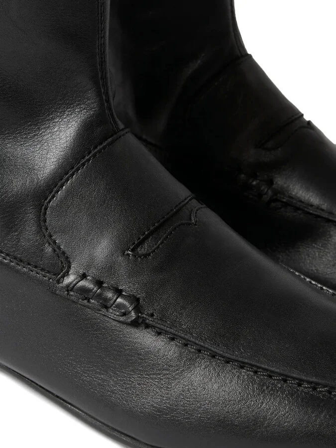 Leather Ankle Boots - Image 5