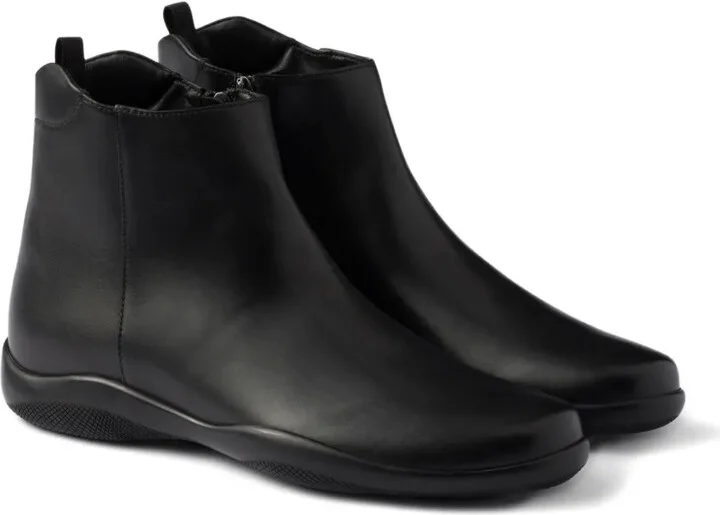 Leather Ankle Boots - Image 2