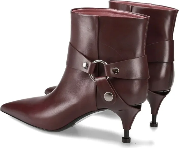Leather Ankle Boots - Image 4