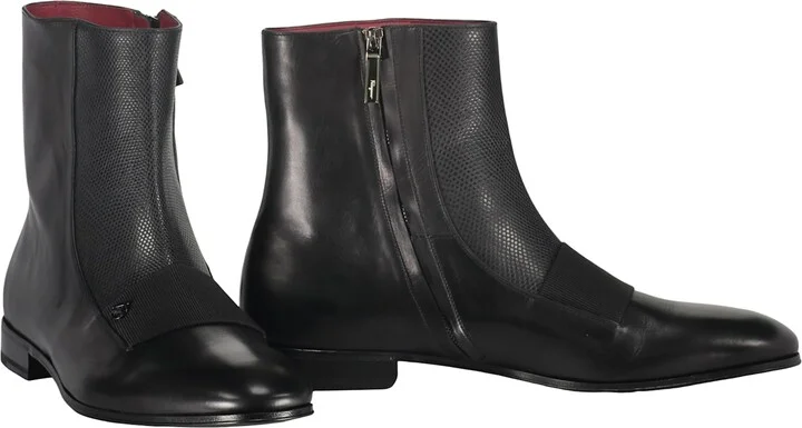 Leather Ankle Boots - Image 2