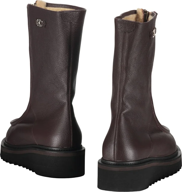 Leather Ankle Boots - Image 3