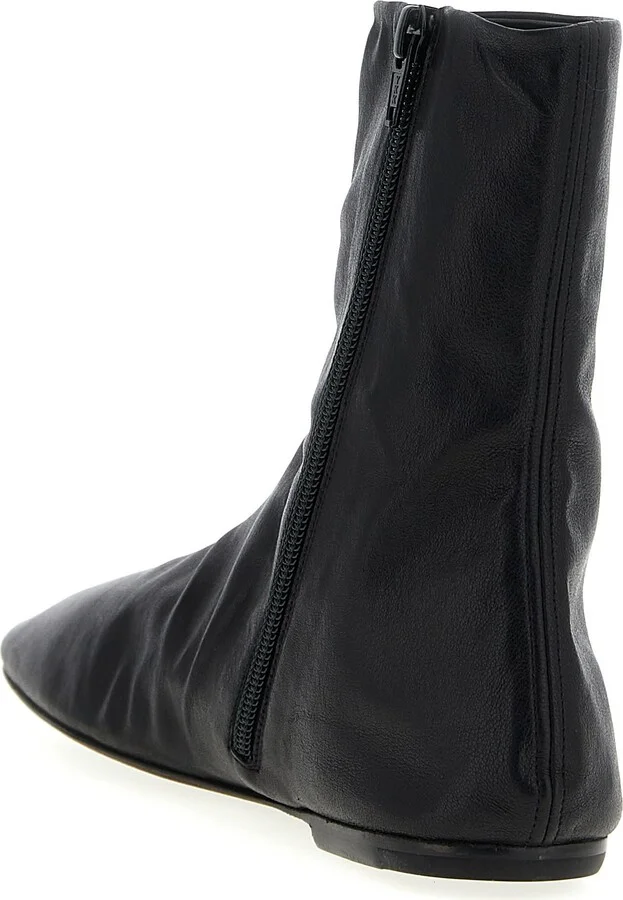 Leather Ankle Boots - Image 3