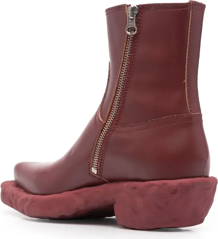 Leather Ankle Boots - Image 3