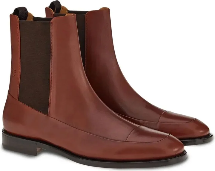 Leather Ankle Boots - Image 2