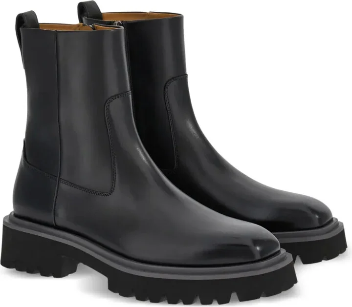 Leather Ankle Boots - Image 2