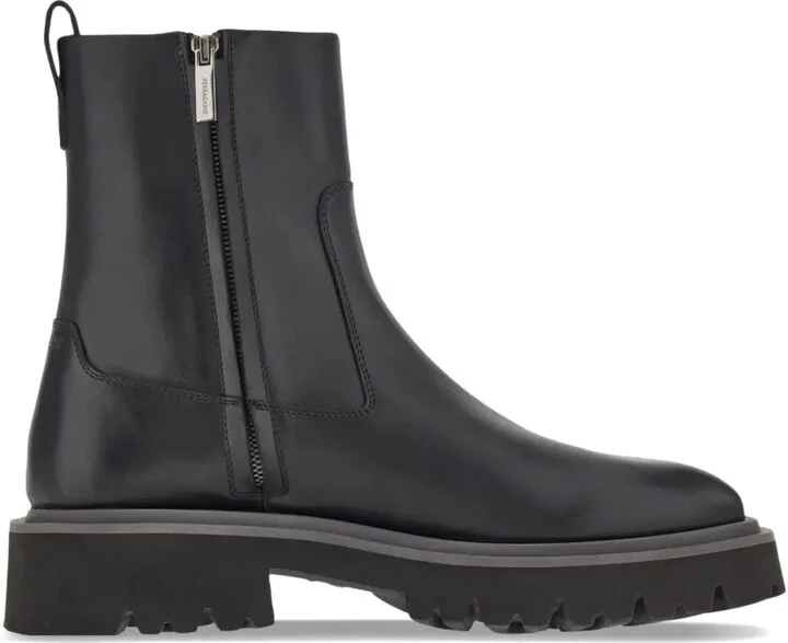Leather Ankle Boots - Image 4