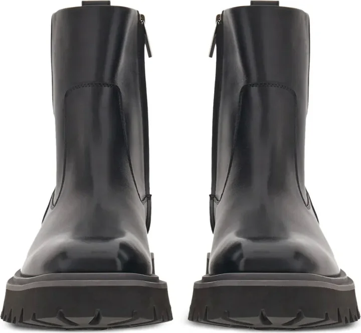 Leather Ankle Boots - Image 5