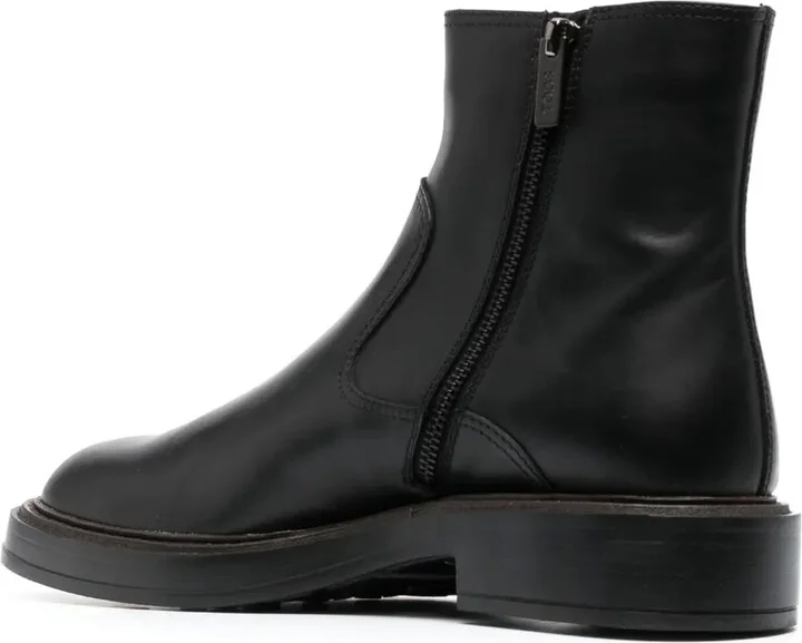 Leather Ankle Boots - Image 3