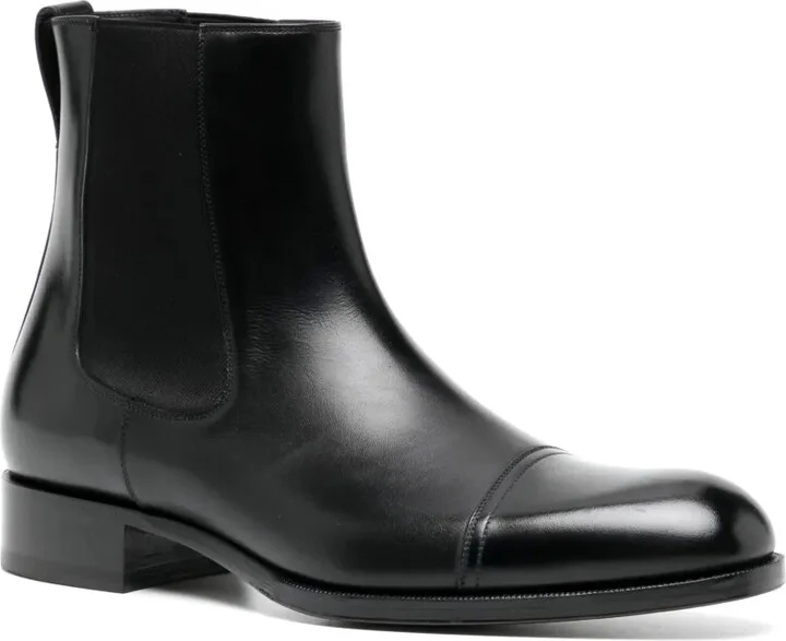 Leather Ankle Boots - Image 2
