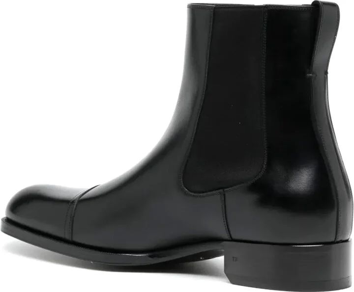 Leather Ankle Boots - Image 3