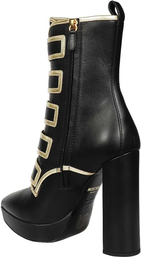 Leather Ankle Boots - Image 3
