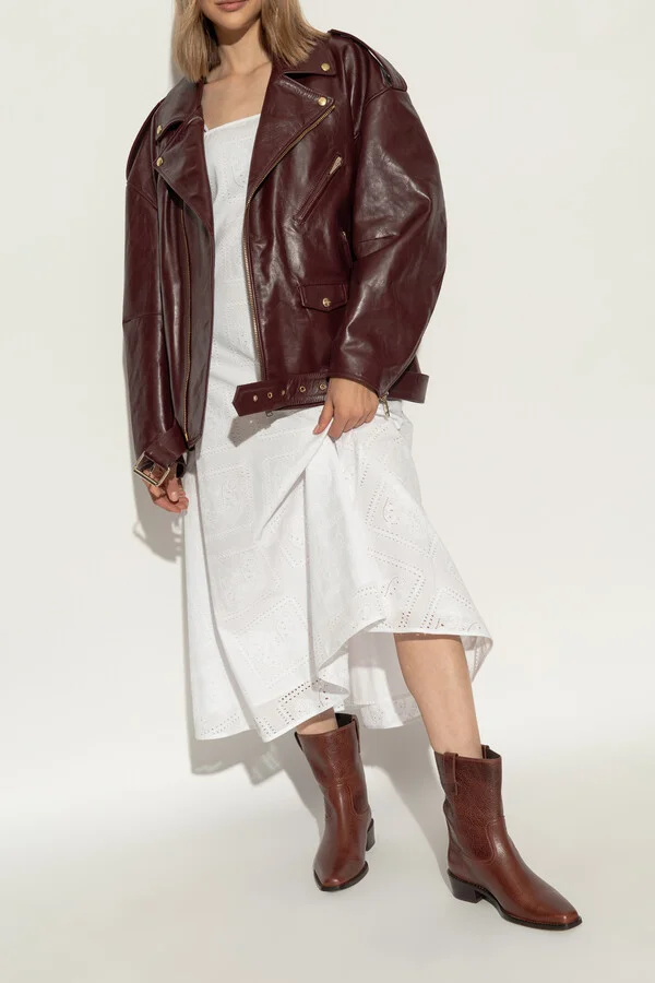 Leather Ankle Boots, , - Brown - Image 2