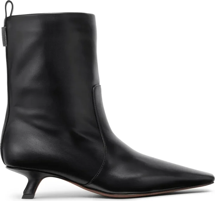 Leather Ankle Boots