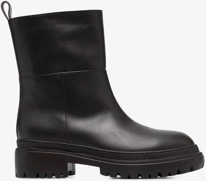 Leather Ankle Boots