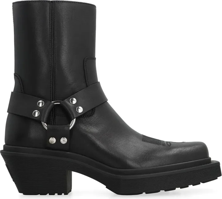 Leather Ankle Boots