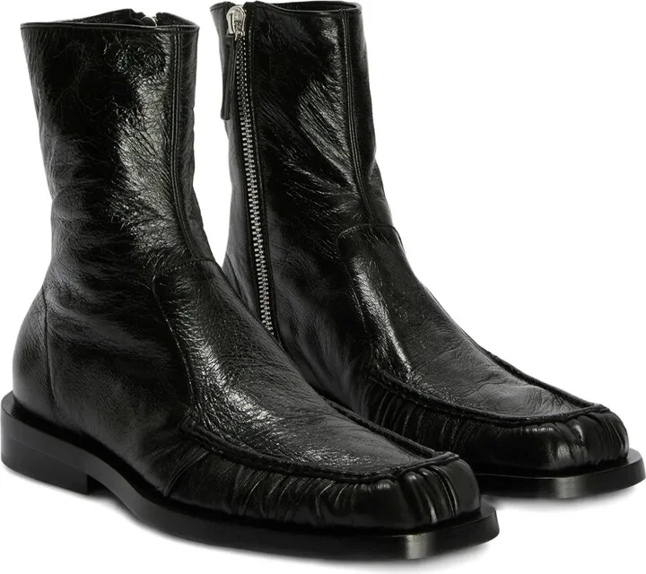 Leather Ankle Boots