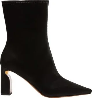 Leather ankle boots