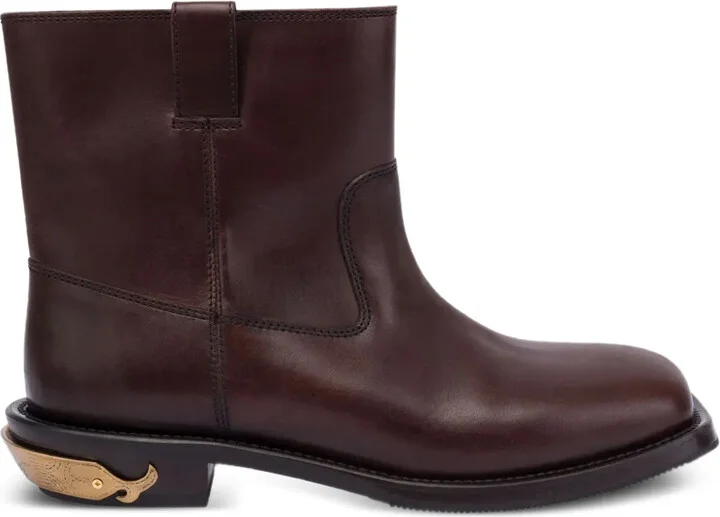 Leather Ankle Boots
