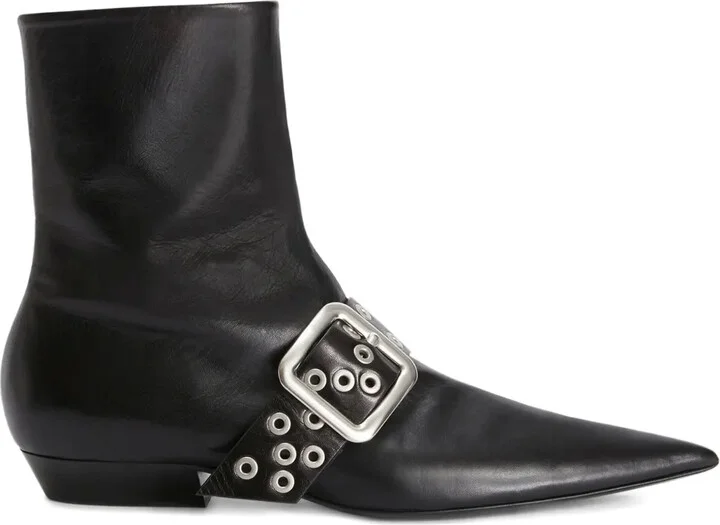 Leather Ankle Boots