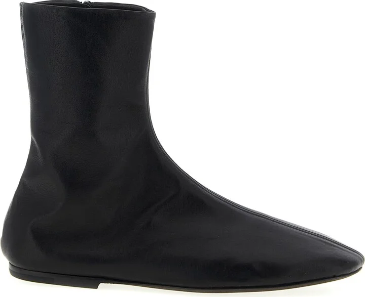 Leather Ankle Boots